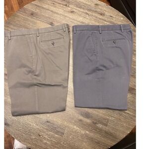 Amazon Essentials Men's Classic Fit Straight Leg Chinos Pants Khaki Grey 36x30‎